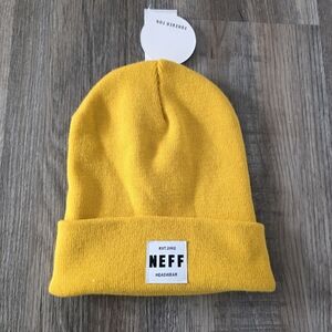 Neff Guy Bright Yellow Beanie